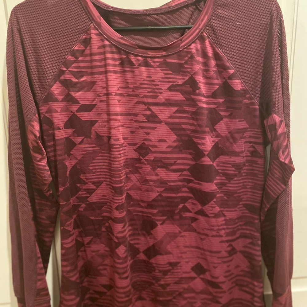 Reebok Long sleeve Workout Shirt